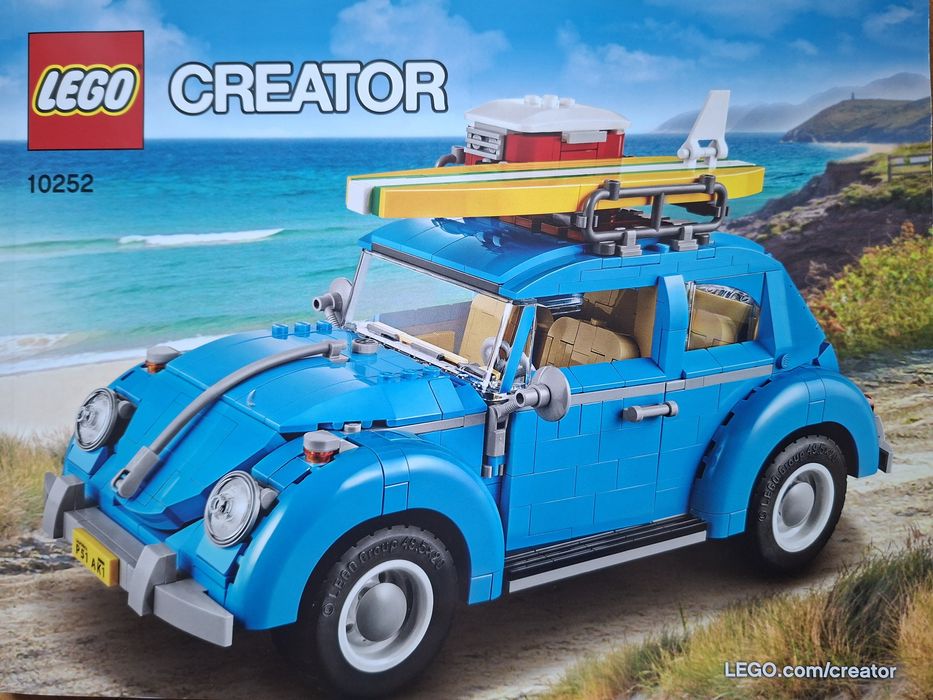 Lego Creator 10252 Beetle Original, folosit, complet, fara cutie