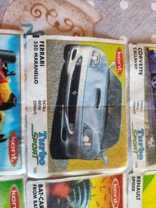 Картинки от дъвки "Турбо"