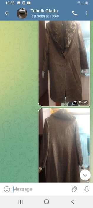 Одежда зимний палто