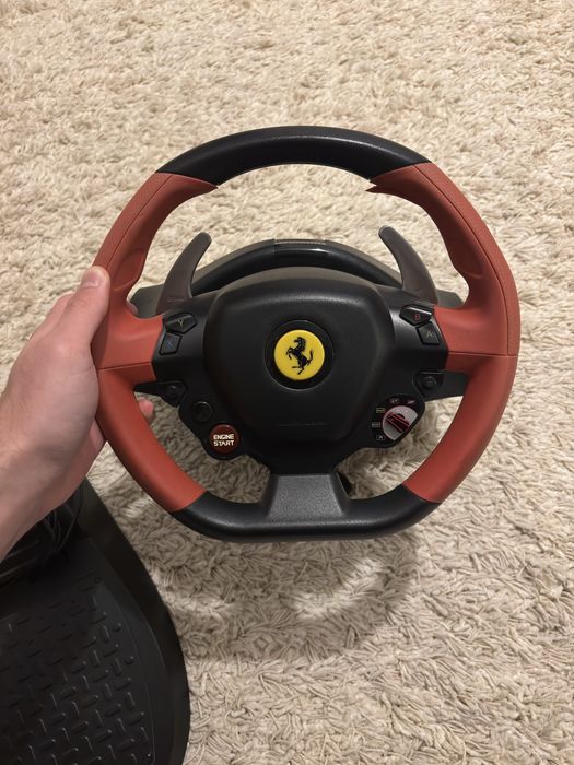 Volan+Pedale Thruthmaster Ferrari 458-Gaming/Jocuri video/Calculator