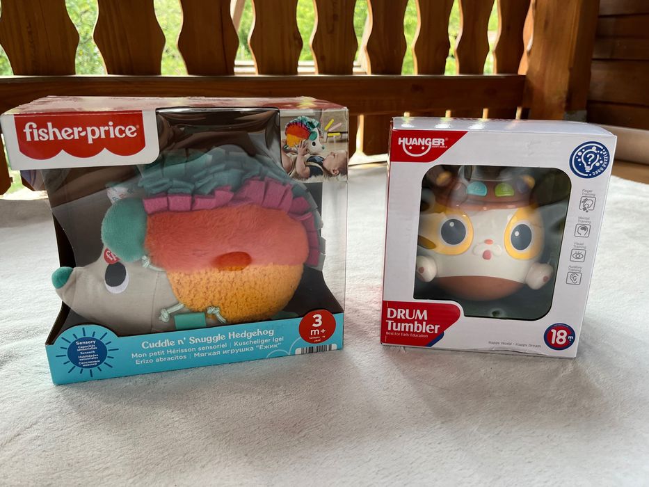 Детски играчки проходилка, люлка, бънджи и активна гимнастика.