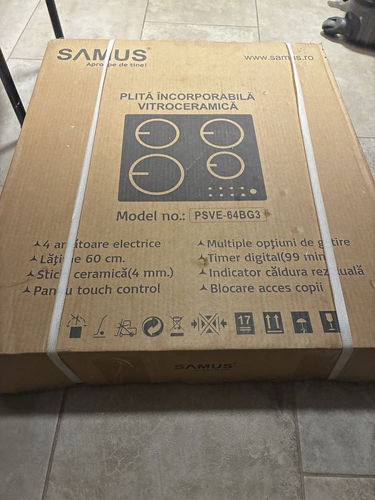 Plita incorporabila  noua