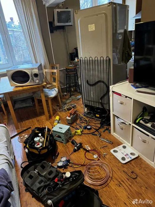 Ремонт холодильников на дому  - Быстро | Remont xolodilnik usta