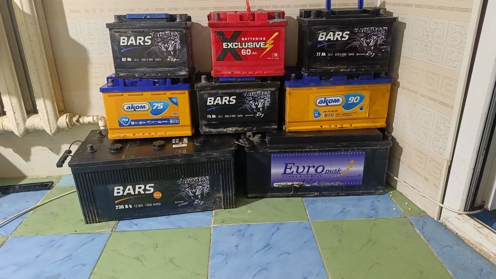 Продам аккумулятор А60=10000т.А75=15000.