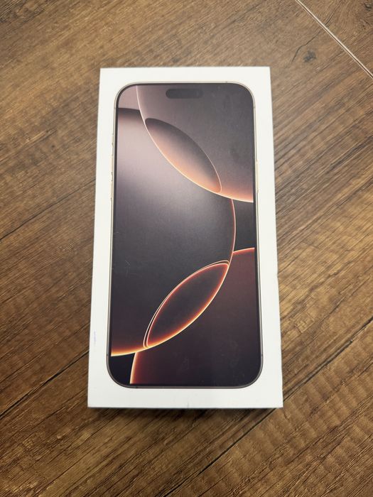 Iphone 16 pro max desert titanium 256GB