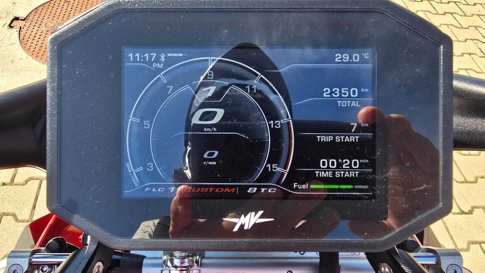 MV Agusta Brutale 1000 RS '23 (2350km) achizitionata in dec. 2024