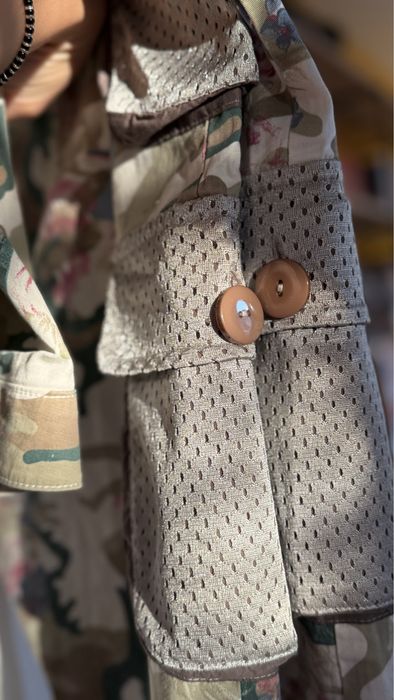 Pantaloni cargo camuflaj Mathilde