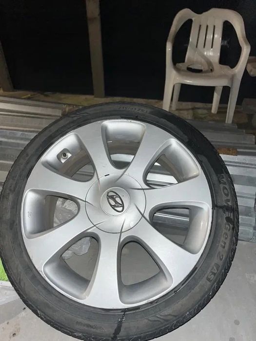 Диски шинами элантра 17 диаметр