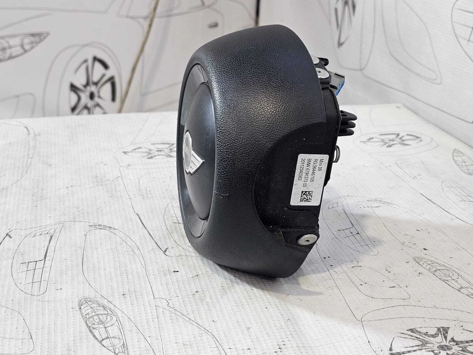 Airbag volan șofer Mini Cooper SD / Cooper / One R56 2006-2013 2011 2.0 SD 135kW Cod OEM: 6791373, 32306791373 (5G3)
