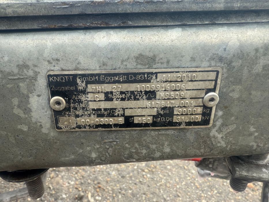 Remorca Platforma 4m x2m 2.7 t