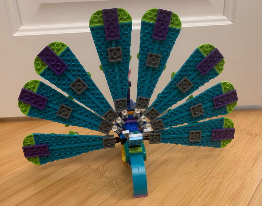 Лего оригинал 3в1 павлин, стрекоза, бабочка