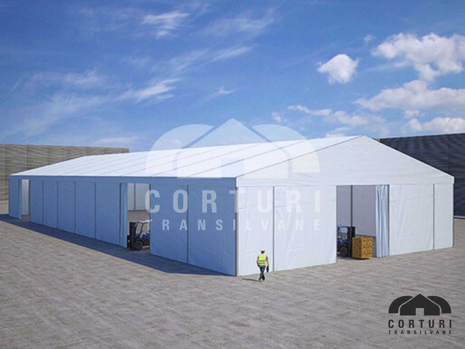 Corturi de depozitare, hale, structura aluminiu