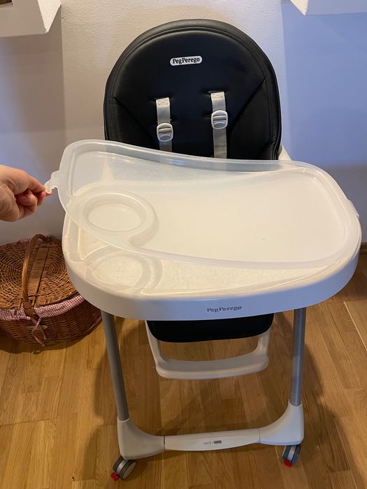 Scaun bebe Pepperego Prima Pappa cu cadru metalic