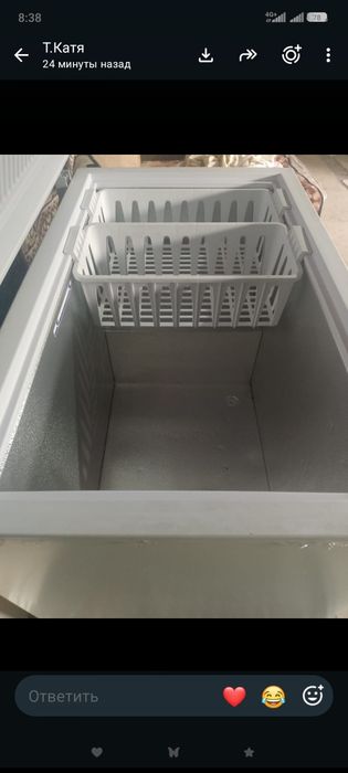 Продам морозильную камеру