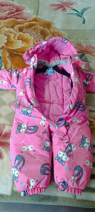 Детский зимний комбинезон для девочки