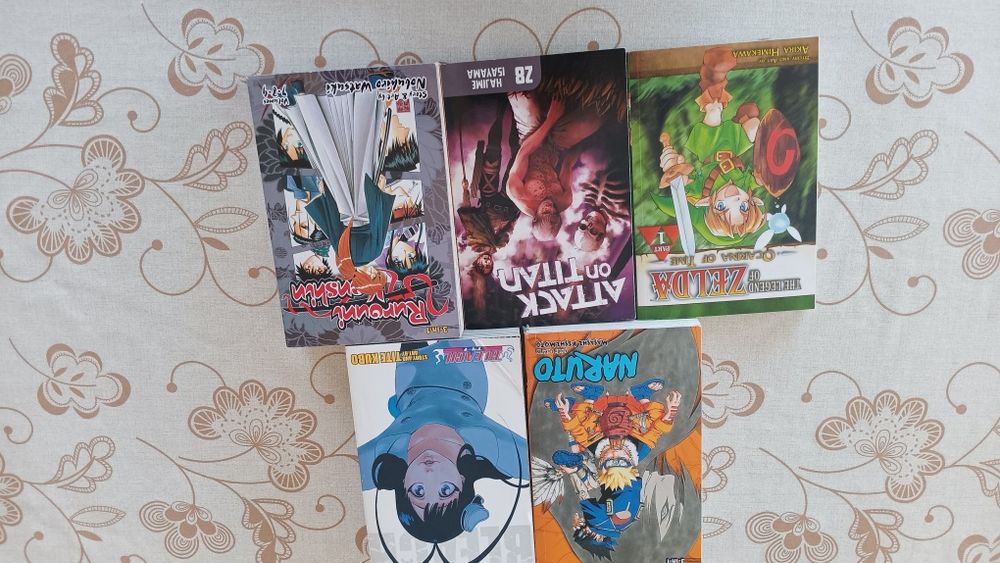 Манга на български и английски