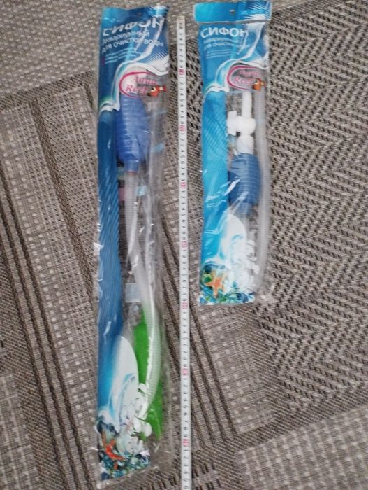 Сифоны для аквариума.