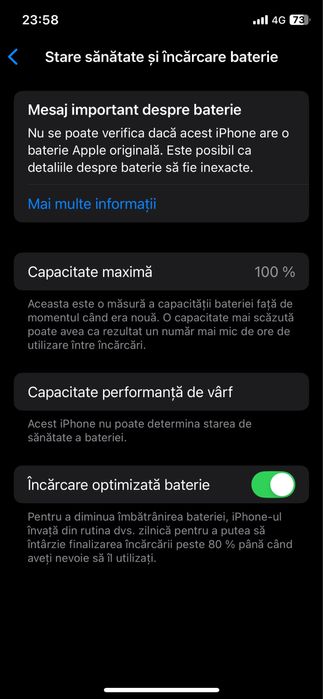Iphone Xs,Space Grey 64 Gb,Baterie 100%!