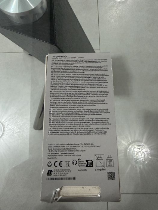 Google Pixel 10a obsidian 128GB • NOU • neverlocked