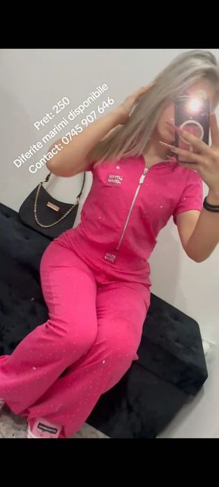 Compleu roz cu pietricele