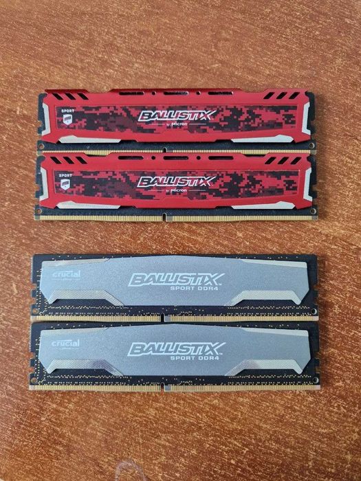 RAM PC Ballistix Kit 8GB (2x4GB) 2400MHz/2666MHz