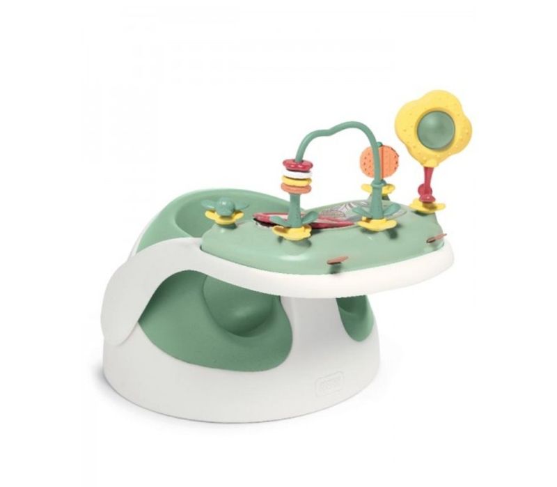 Столче Baby Snug с табла с играчки - Eucalyptus