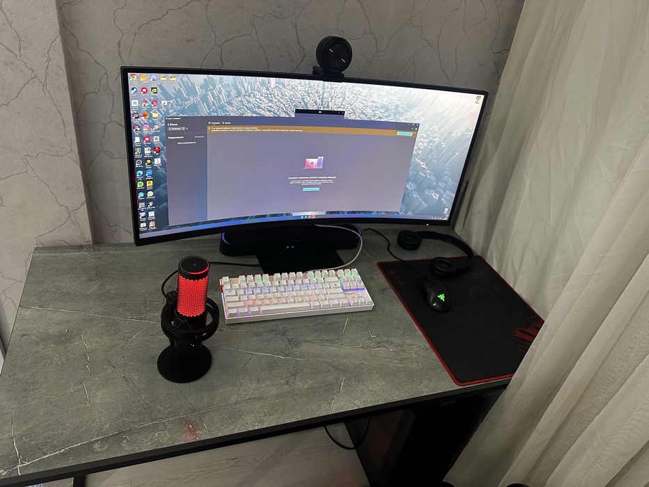 Мощный игровой ПК RTX 4060 + монитор 34 + полный комплект|