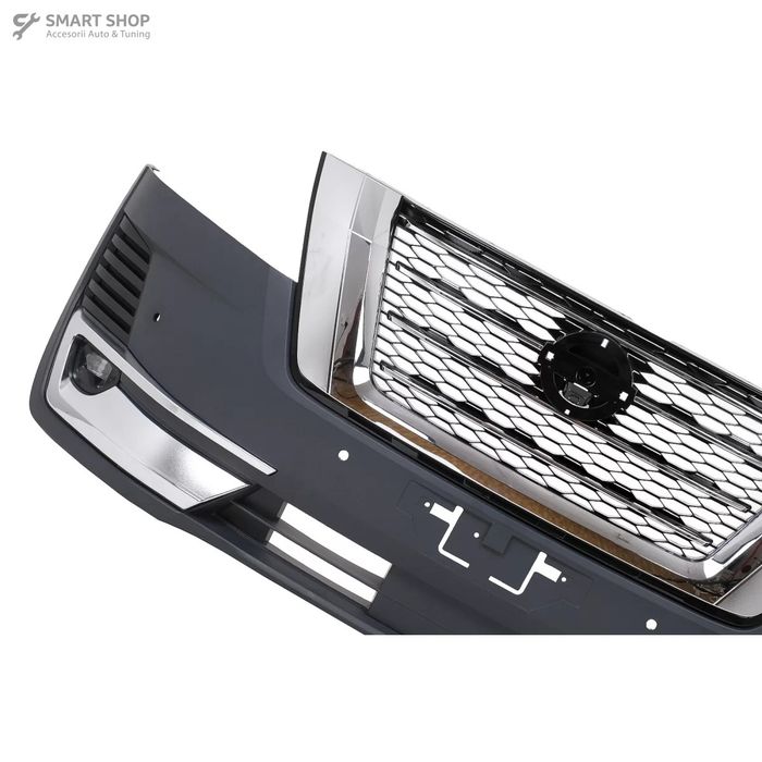 Pachet Exterior Complet Nissan Patrol Y62 (2015-2019) Conversie la 202
