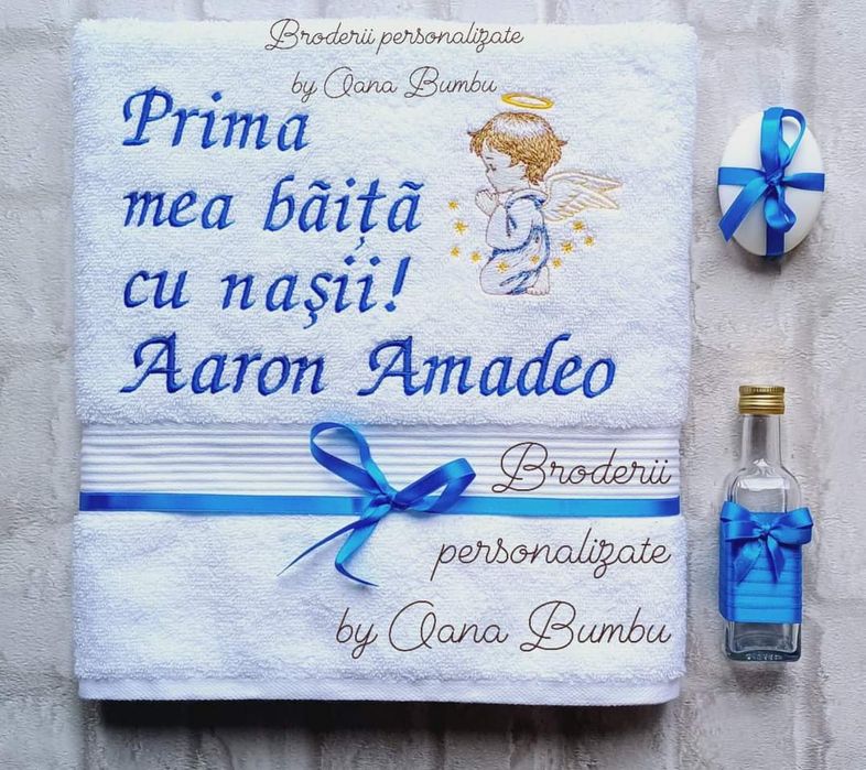 Trusou botez si cutie personalizata