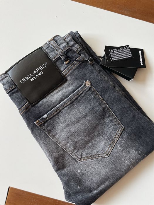 Мъжки дънки в черен цвят