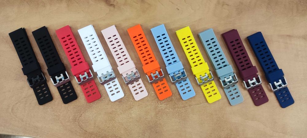 X31 Силиконова каишка Apple Huawei Galaxy Watch Xiaomi Garmin Amazfit