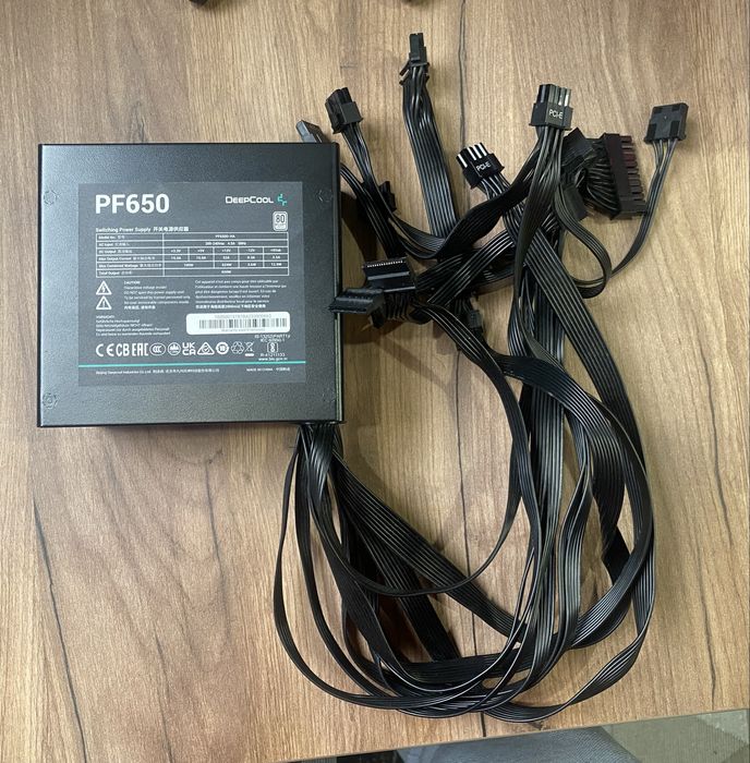 Блок питания DeepCool PF650 650W (80 PLUS)