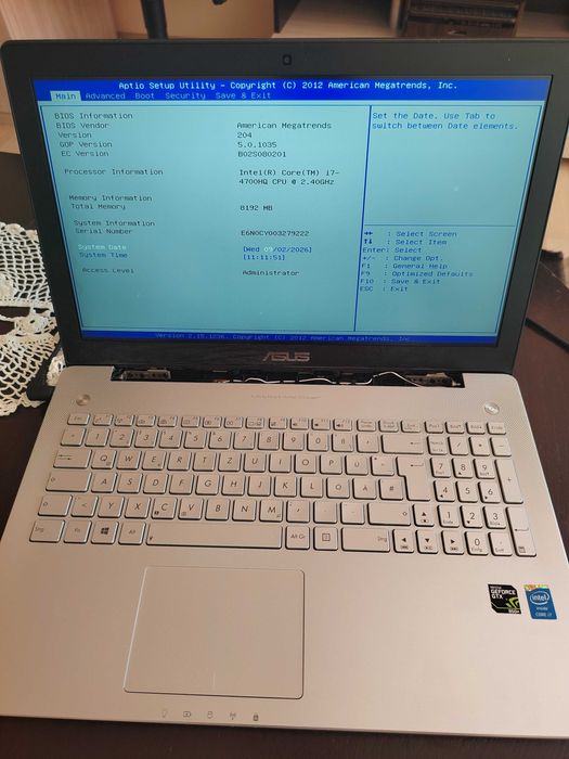 ASUS N550JK    !