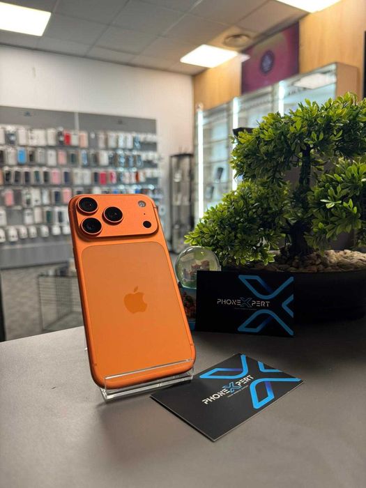 iPhone 17 Pro 256GB Orange Ca Nou 100% Baterie 68 Cicluri PhoneXpertSH