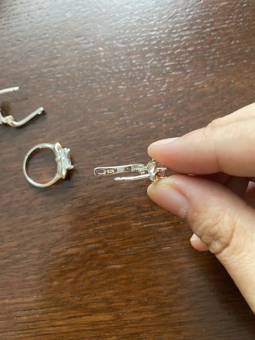 Набор из серебра и золота