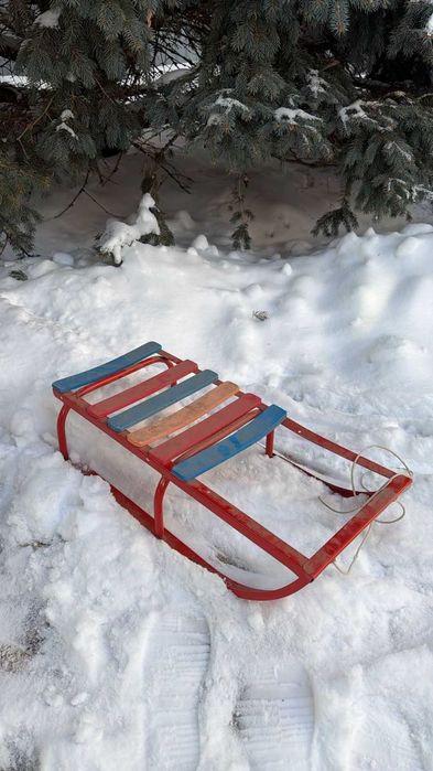 Шана санки с беревкой современный