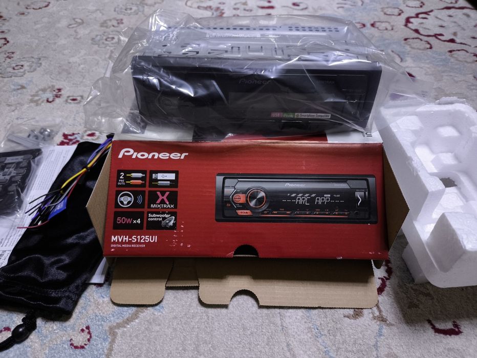 Магнитола Pioneer - S125UI 1DIN. Оригинал. Новый.