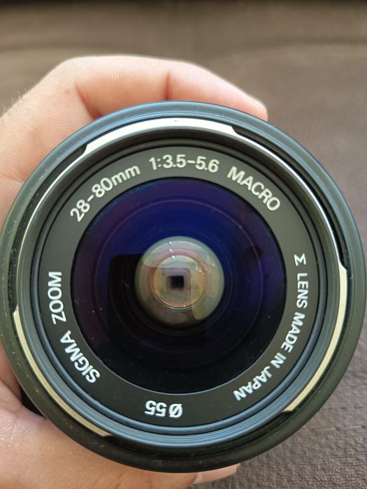 Комплект филмов фотоапарат Nikon N70 + 2 обектива (Sigma 28-80mm & Quantaray 70-210mm)