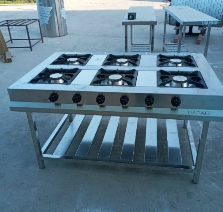 Газовая плита для столовых и кухни gaz plita