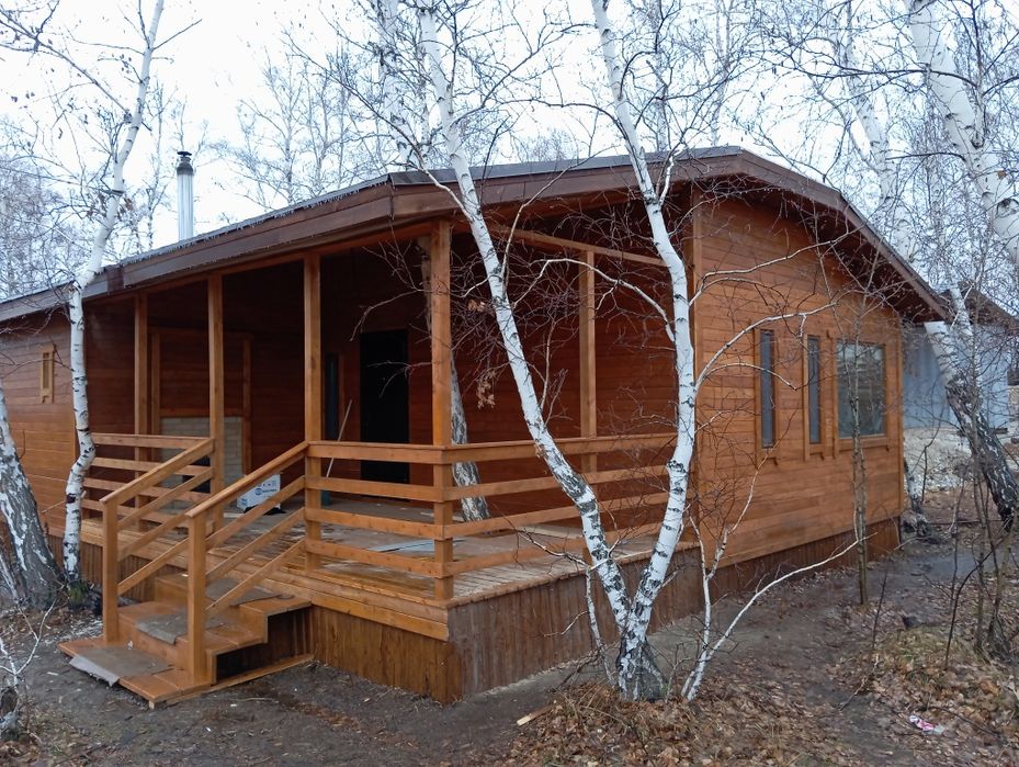 Бригада оказывает услуги по строительству деревянных домов
