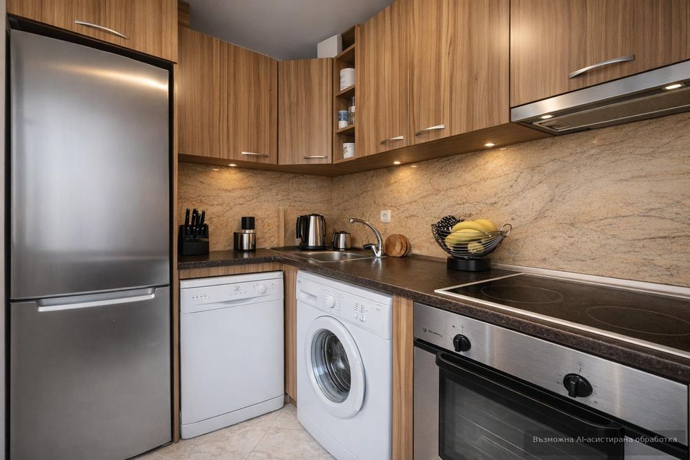 Тристаен апартамент под наем в Център