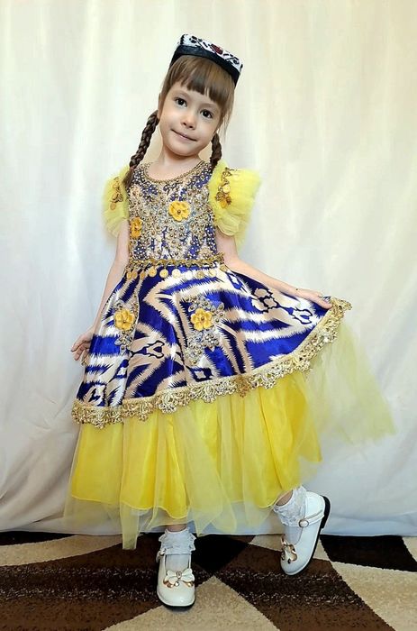 Национальное платье от 3 до 10 лет в ассортименте