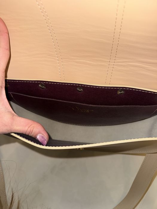 Чанта maya made it естествена кожа