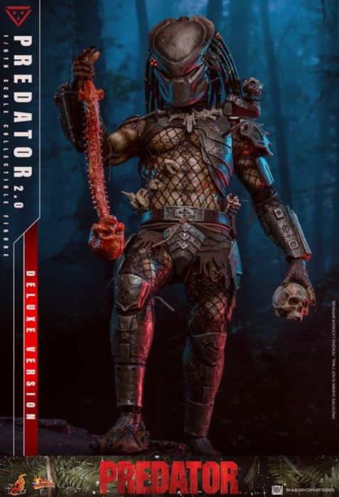 Hot Toys Deluxe version Predator 2.0  and Samurai Predator - нови