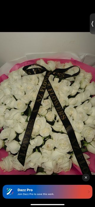 Гүл сатылады, 101 роза өте әдемі