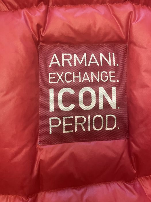 Мужской пуховик Armani оригинал