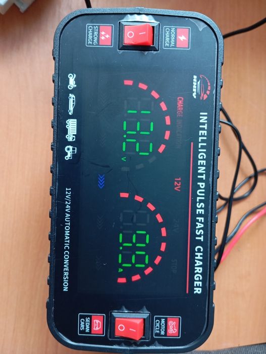 Импульсный зарядное устройство 12v 24 v