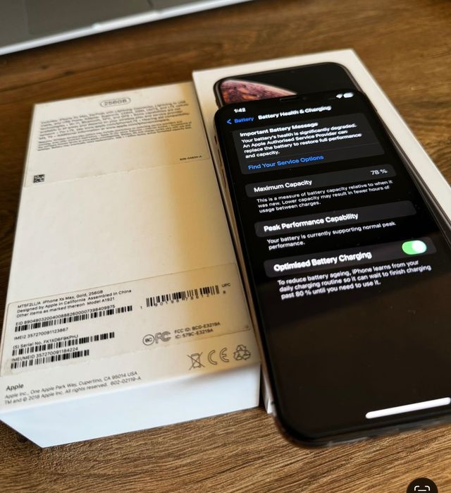 Vând iPhone XS Max 256 GB