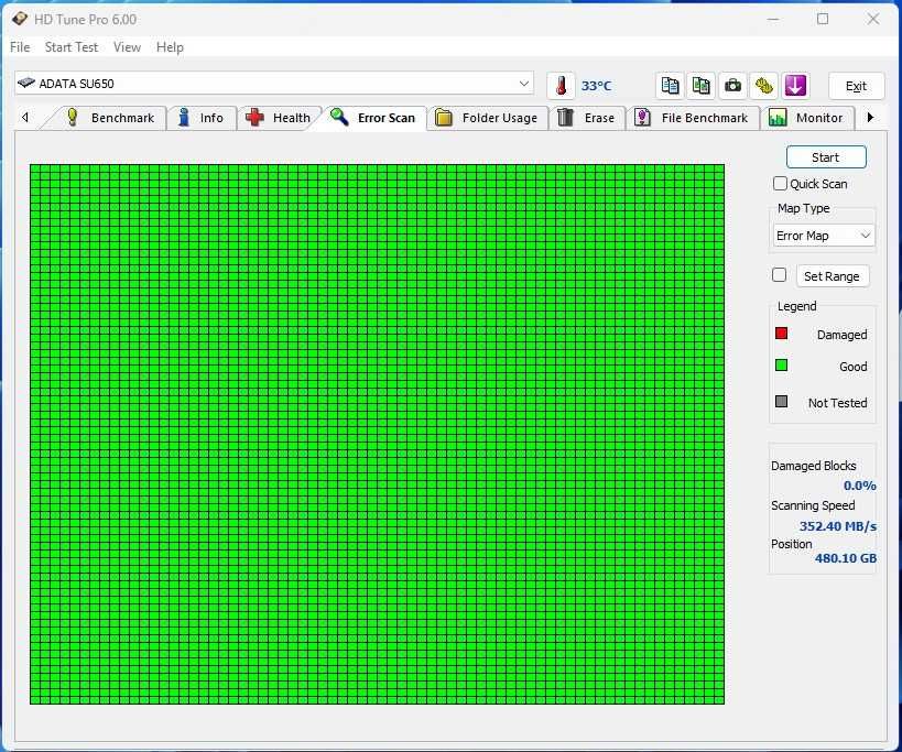 SSD Adata SU650 480 GB