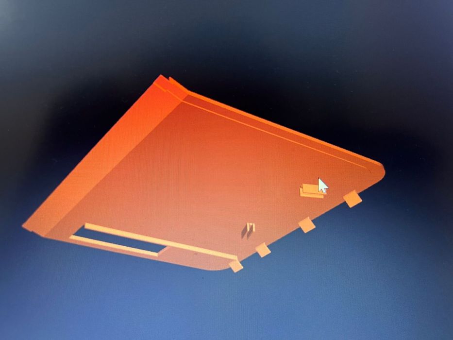 Корпус кнопки люка BMW E34 (потолок)